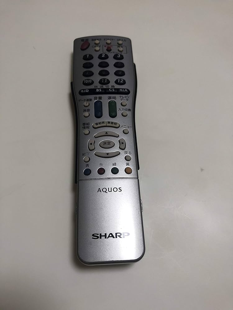 (未使用･未開封品)　シャープ(AQUOS)純正リモコン　GB046WJN5 (0106380413) f4u0baa Amazon | シャープ純正 テレビリモコン GB296SA 0106380565
